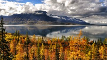 Интересное место плато Путорана