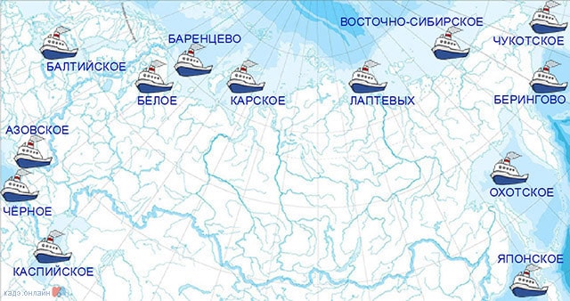 Интересный факт о морях России